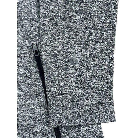 Lululemon Jacket Men's Engineered Warmth Zip-up Size XL Black White Marled - Picture 4 of 6